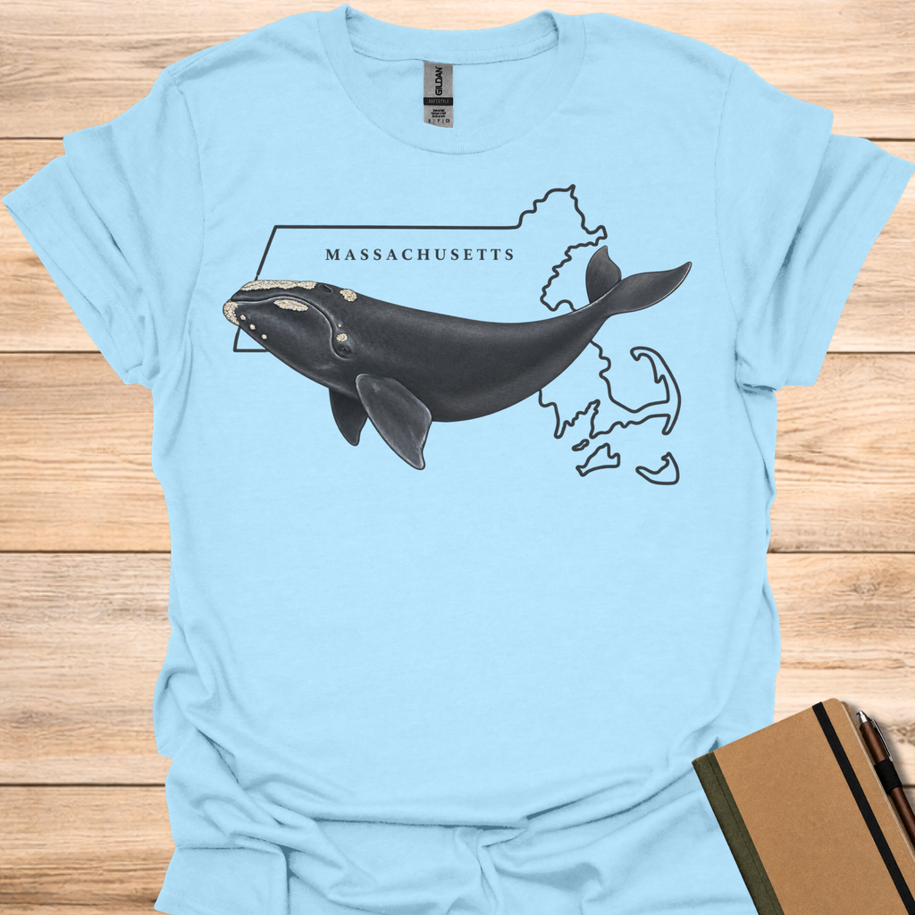 Massachusetts Right Whale T-Shirt