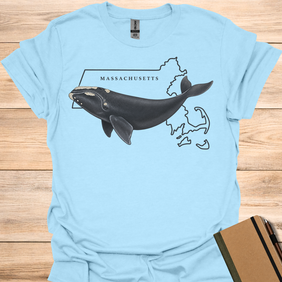 Massachusetts Right Whale T-Shirt