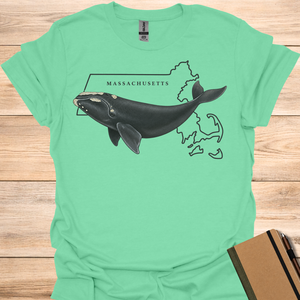 Massachusetts Right Whale T-Shirt