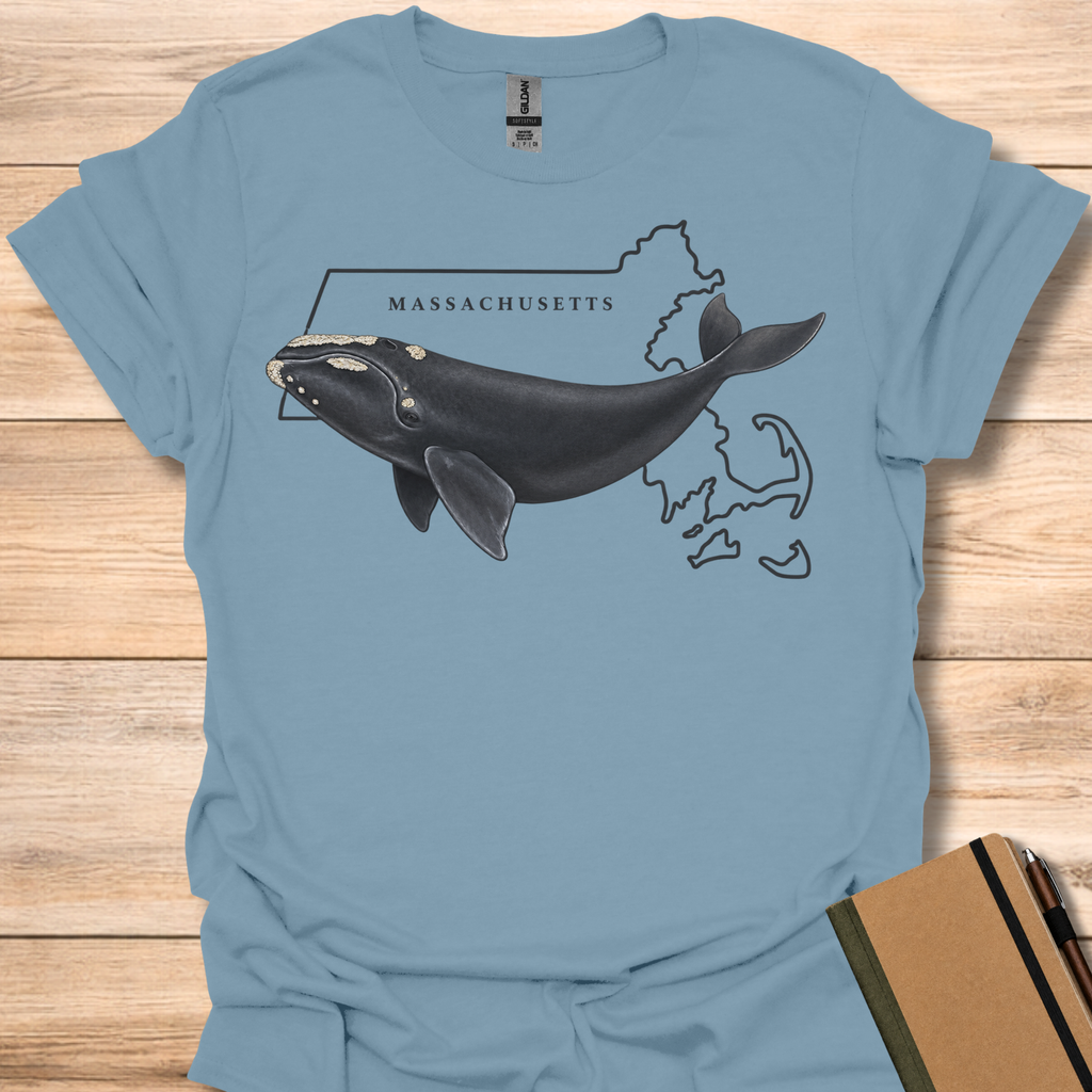 Massachusetts Right Whale T-Shirt