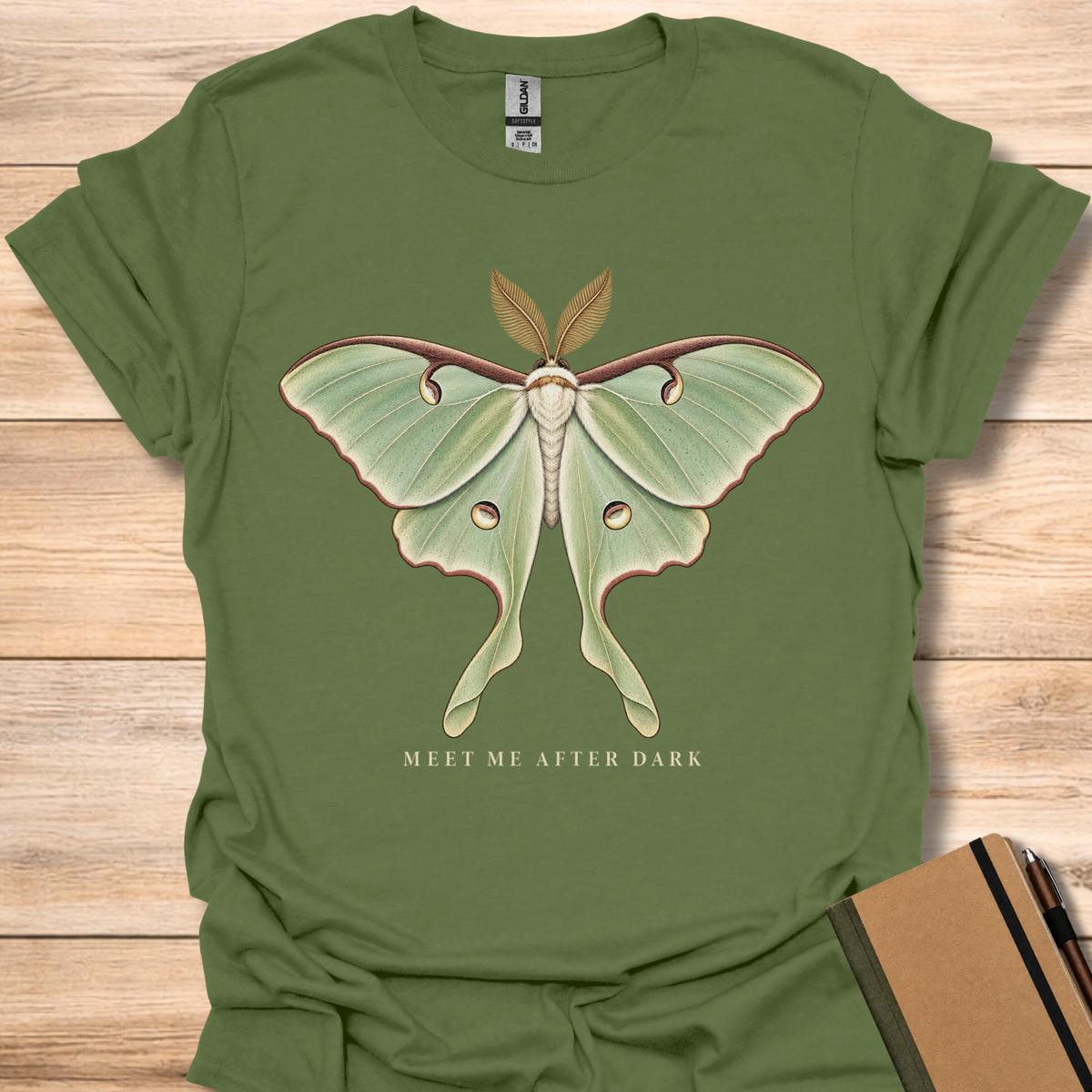 Meet Me After Dark - Military Green