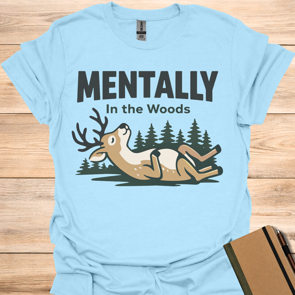 Mentally in the Woods - Light Blue
