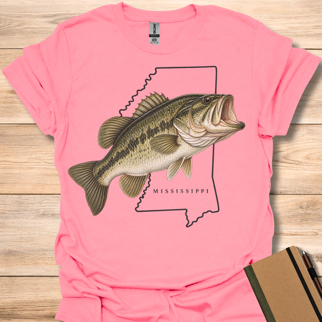 Mississippi Largemouth Bass - Coral Silk