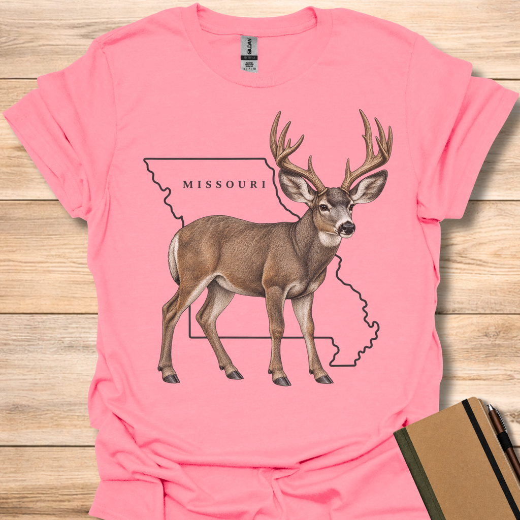 Missouri Mule Deer - Coral Silk