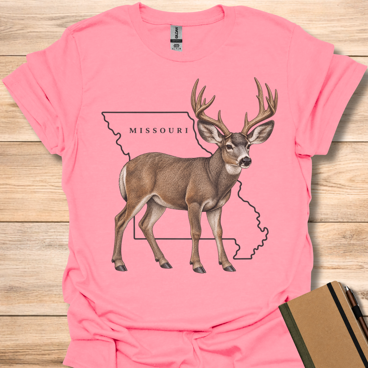 Missouri Mule Deer - Coral Silk