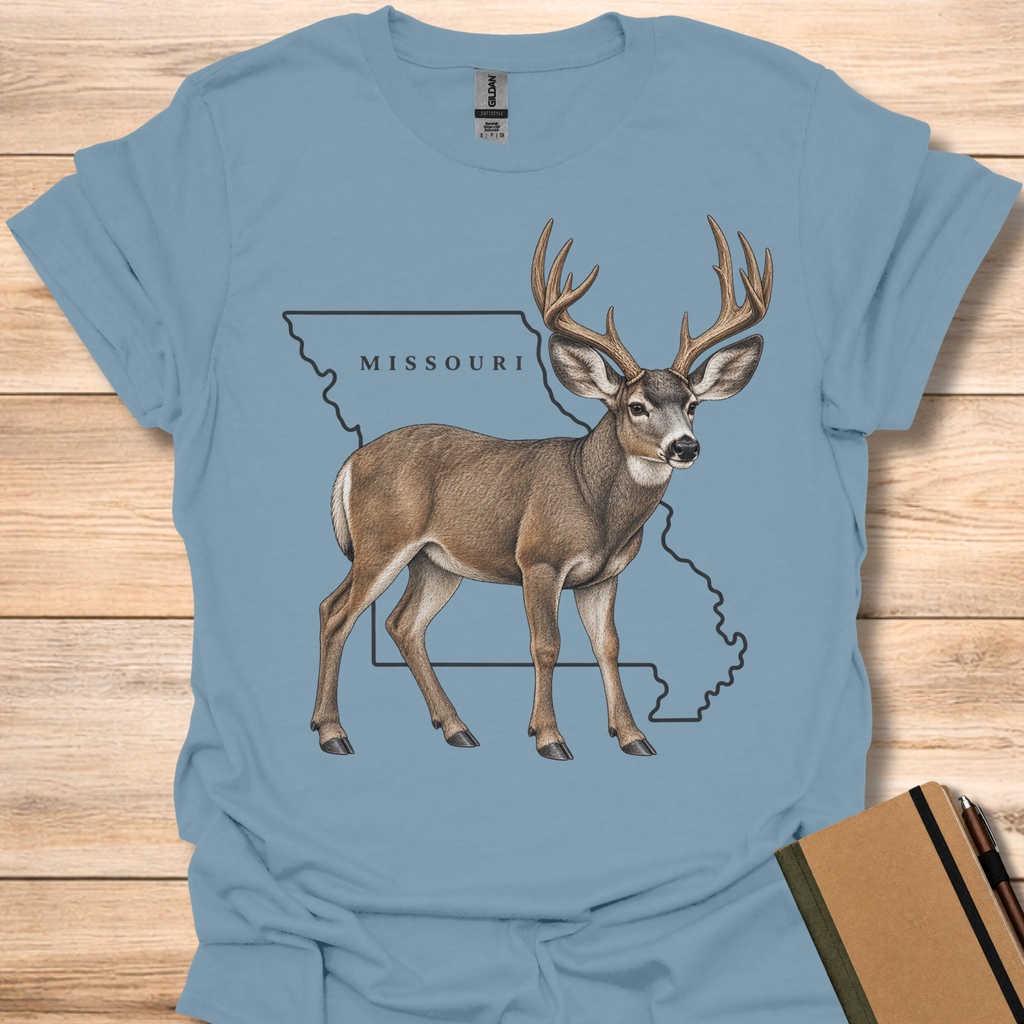 Missouri Mule Deer - Stone Blue