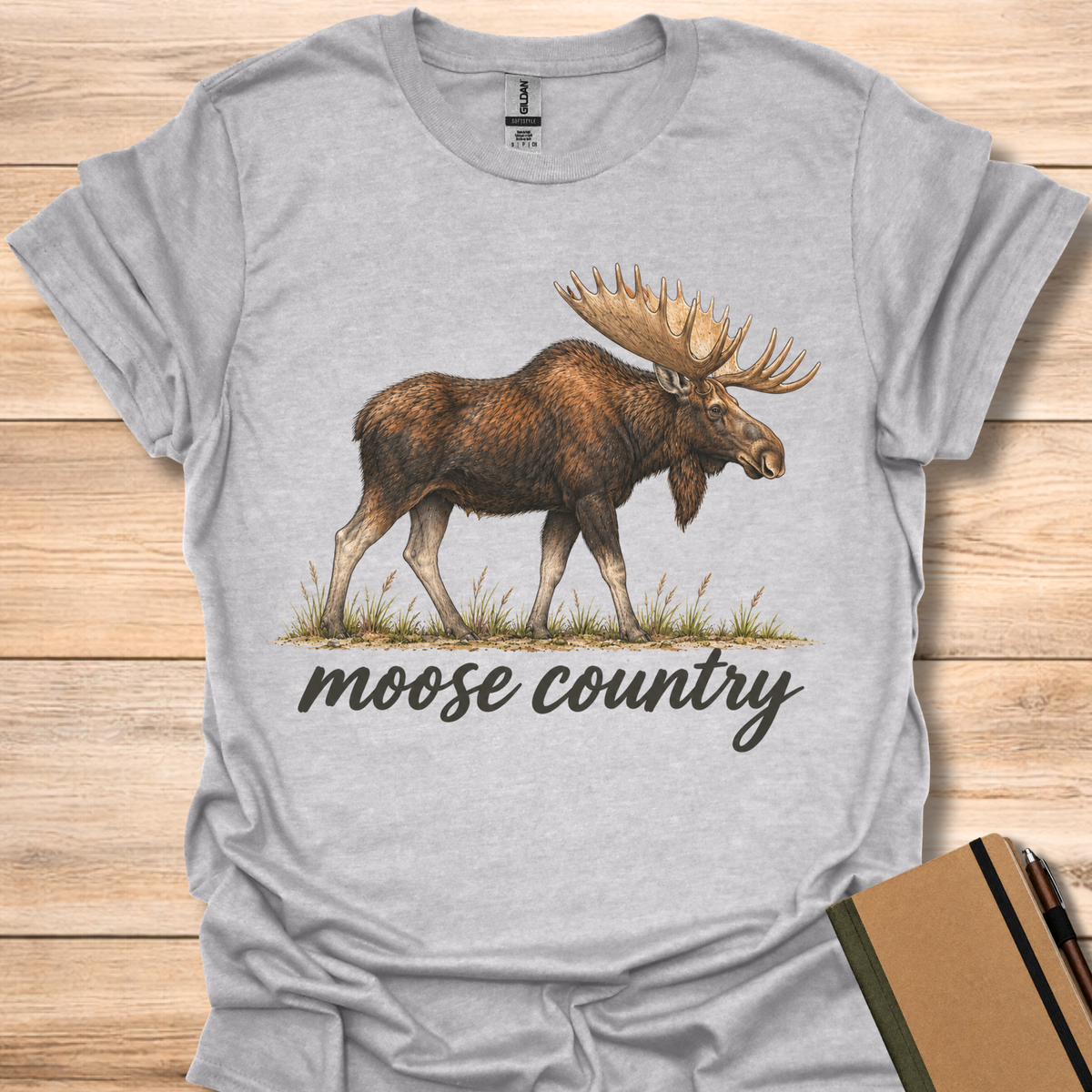 Moose Country - Sport Grey