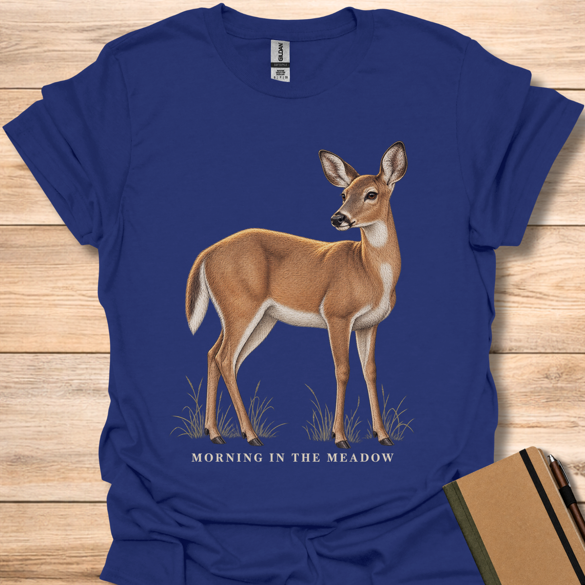 Morning In The Meadow - Navy