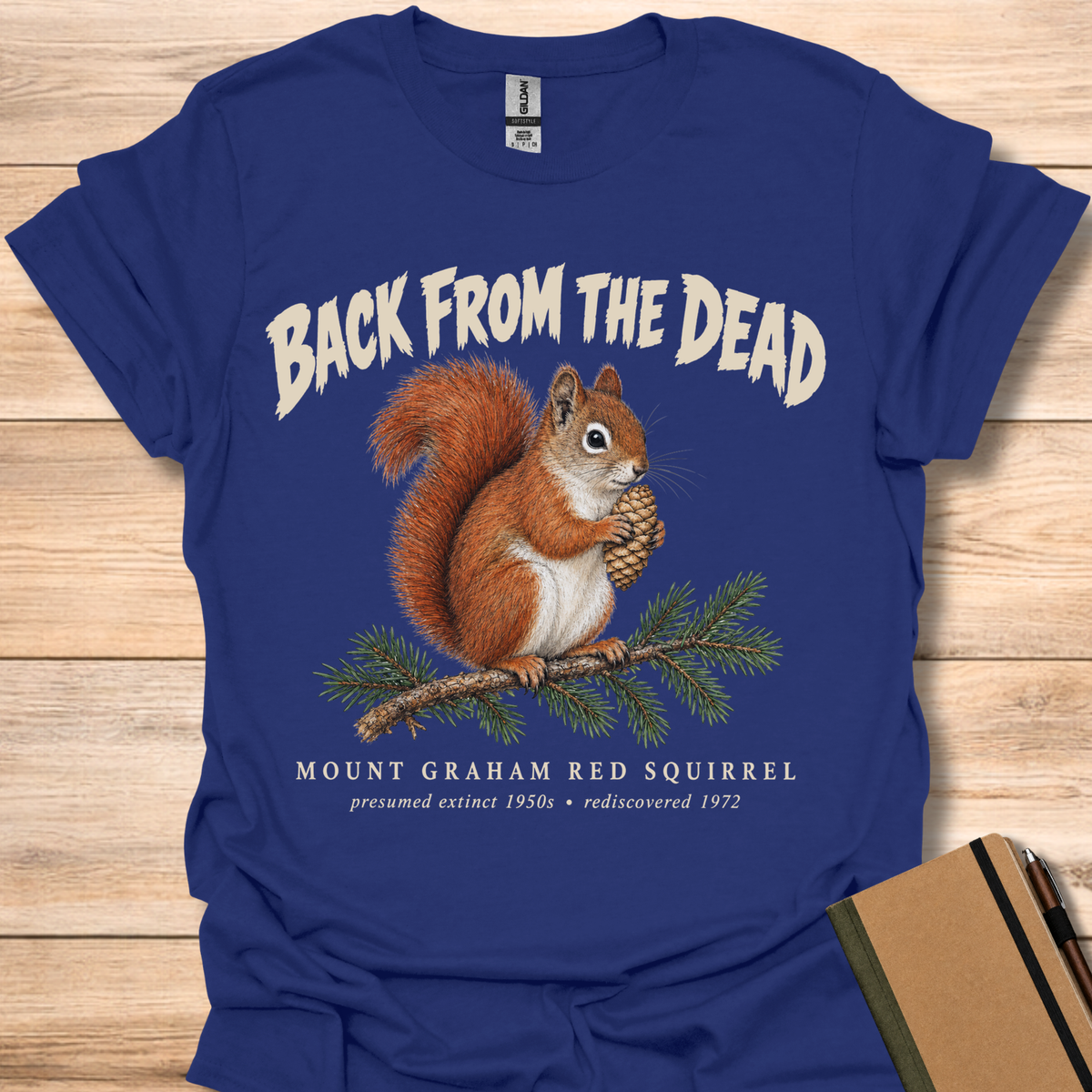 Mount Graham Red Squirrel Back From The Dead - Navy