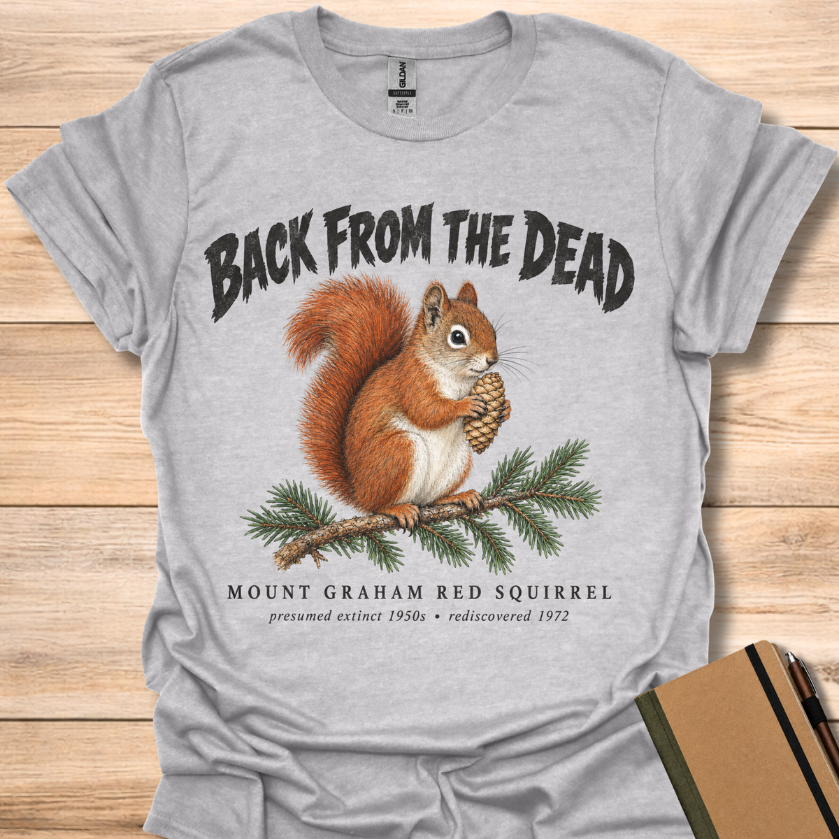 Mount Graham Red Squirrel Back From The Dead - Sport Grey