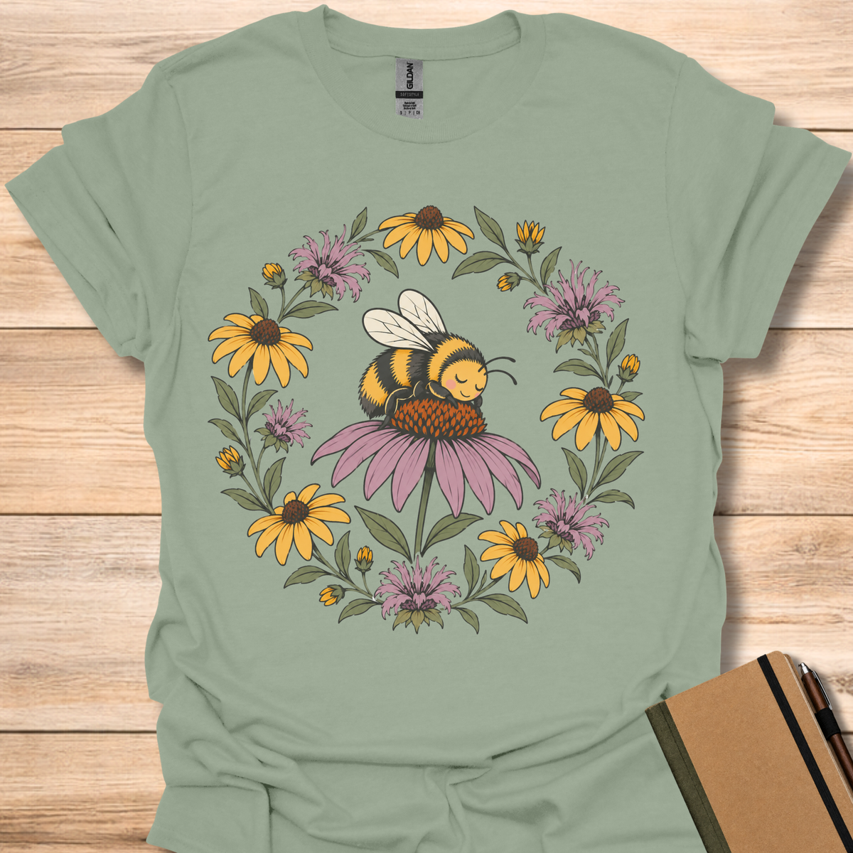Napping Bumblebee - Sage