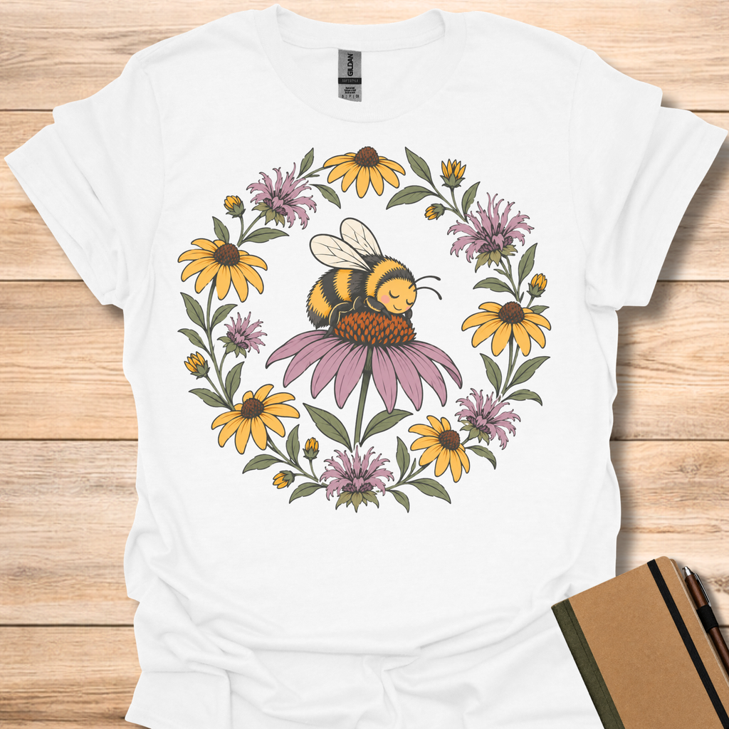 Napping Bumblebee - White