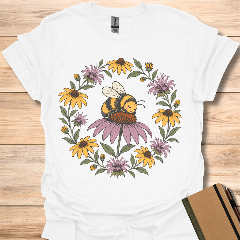 Napping Bumblebee - White