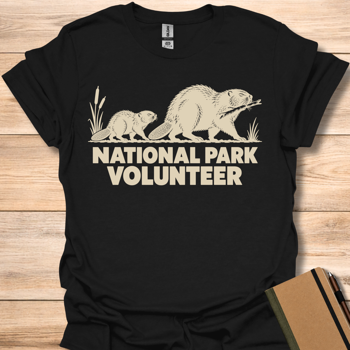 National Park Volunteer Beaver - Black