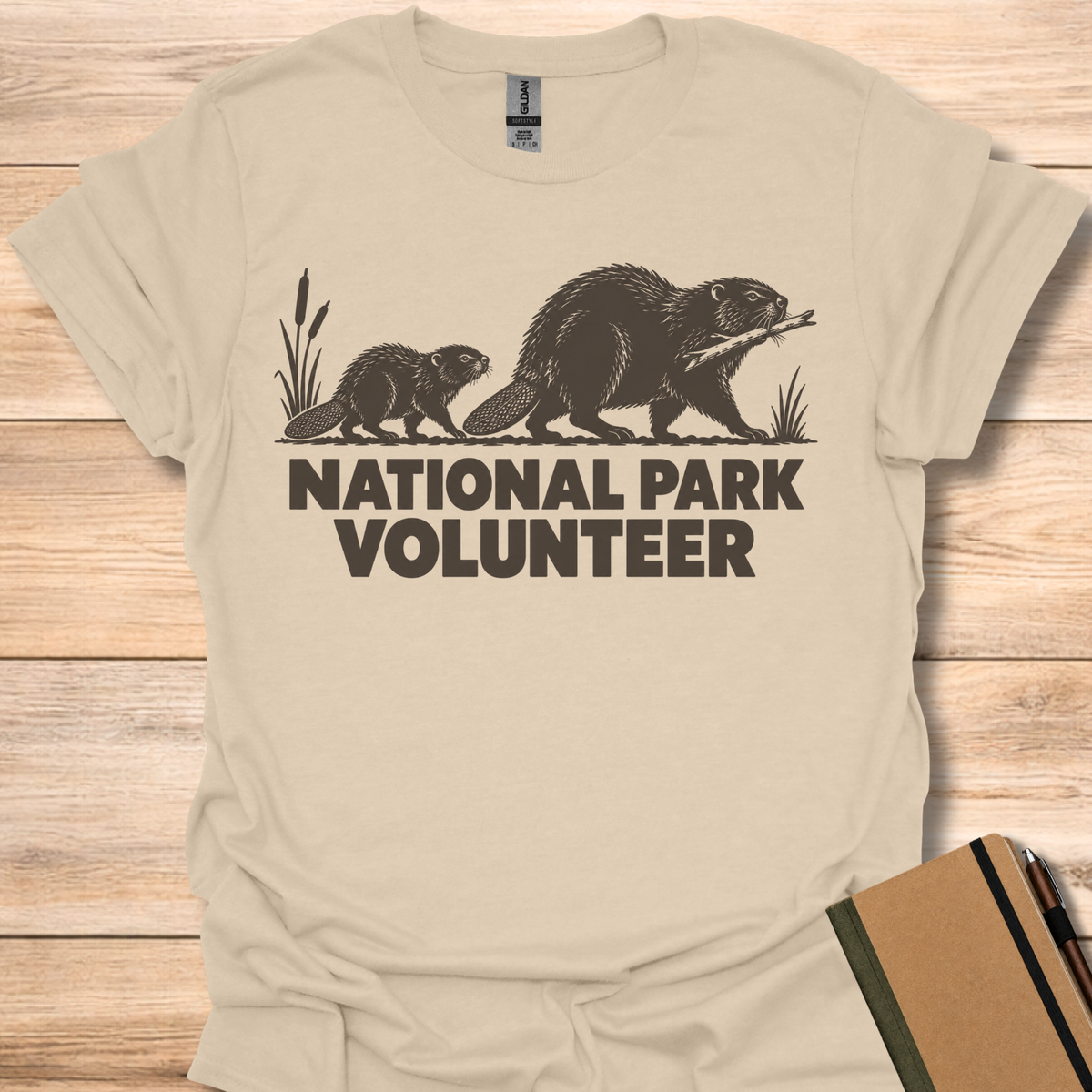 National Park Volunteer Beaver - Sand
