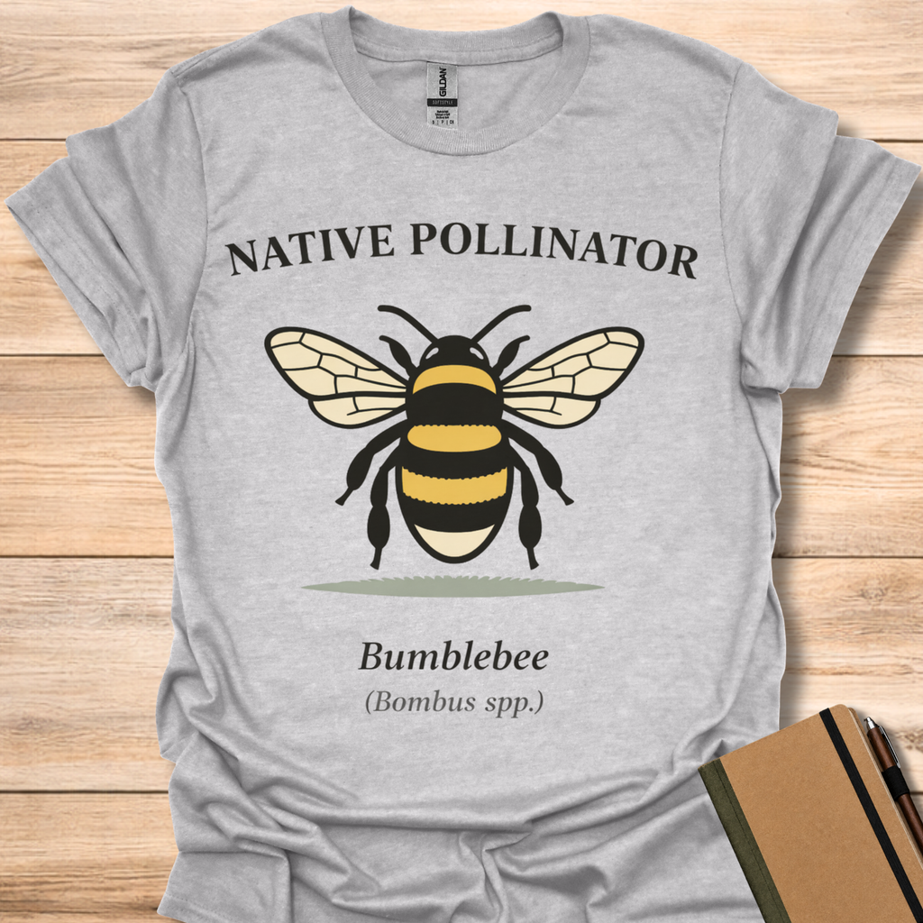 Native Pollinator Bumblebee - Sport Grey