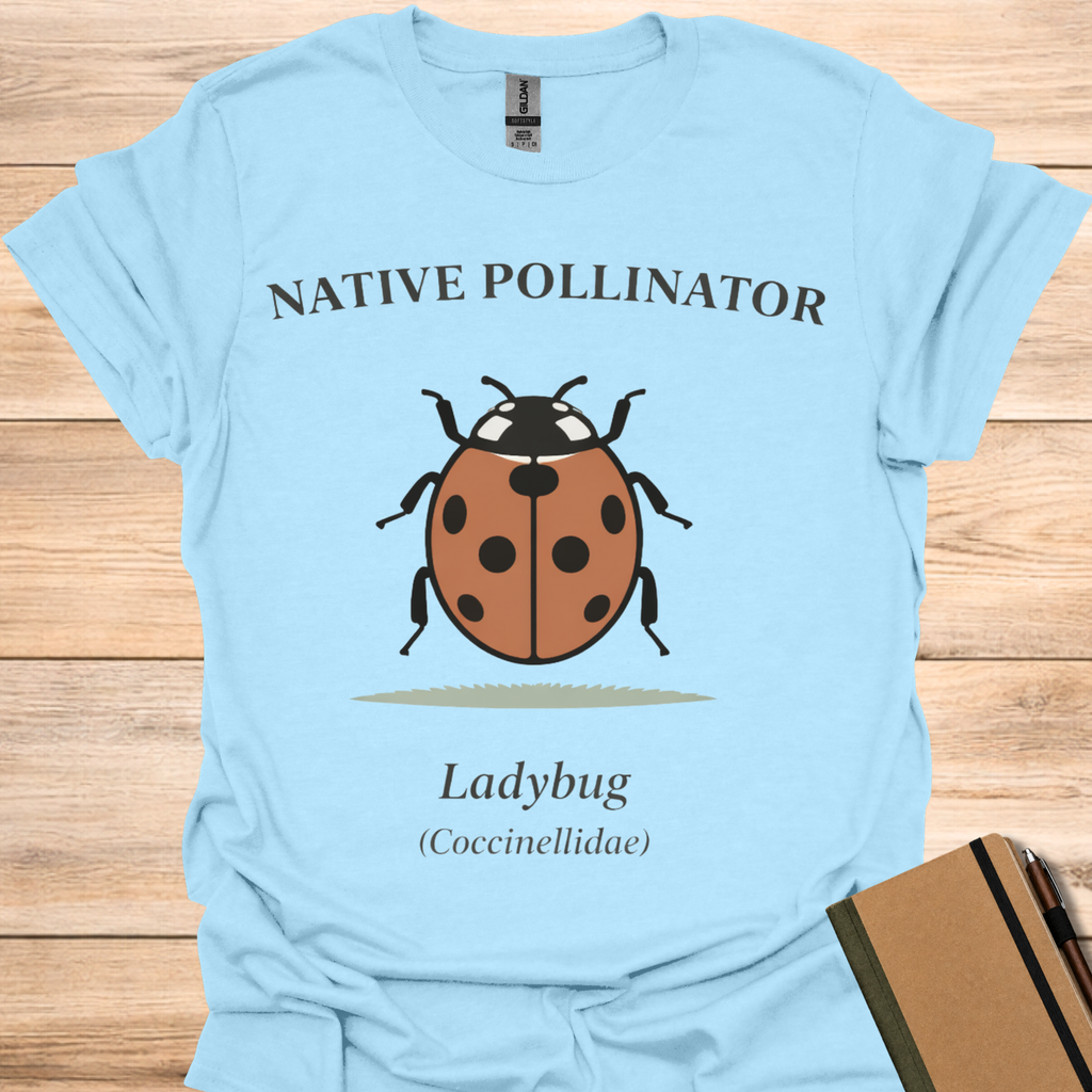 Native Pollinator Ladybug - Light Blue