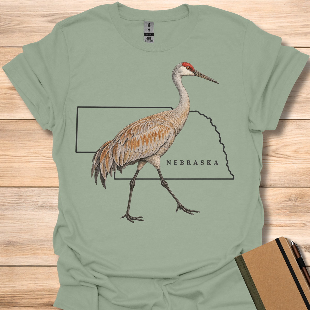 Nebraska Sandhill Crane - Sage