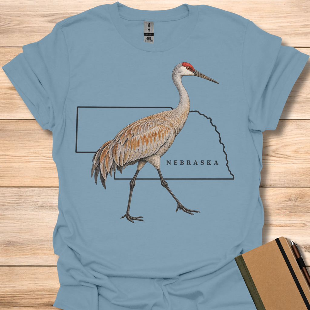 Nebraska Sandhill Crane - Stone Blue