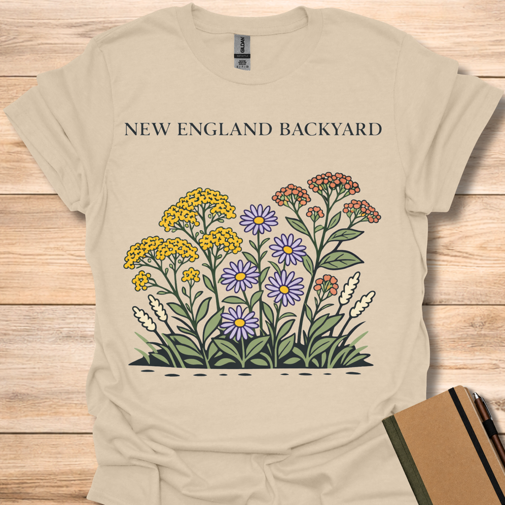 New England Backyard Flowers - Sand