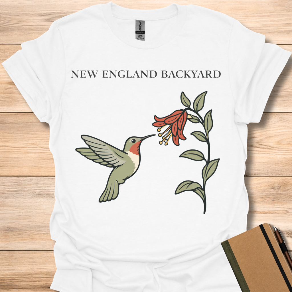 New England Backyard Hummingbird - White