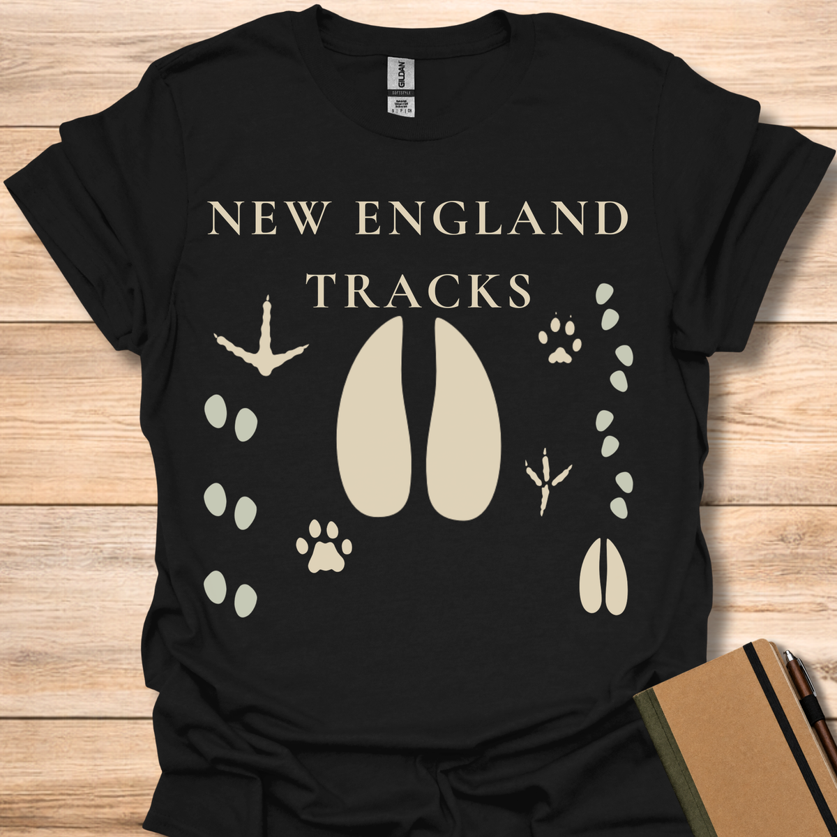 New England Tracks - Black