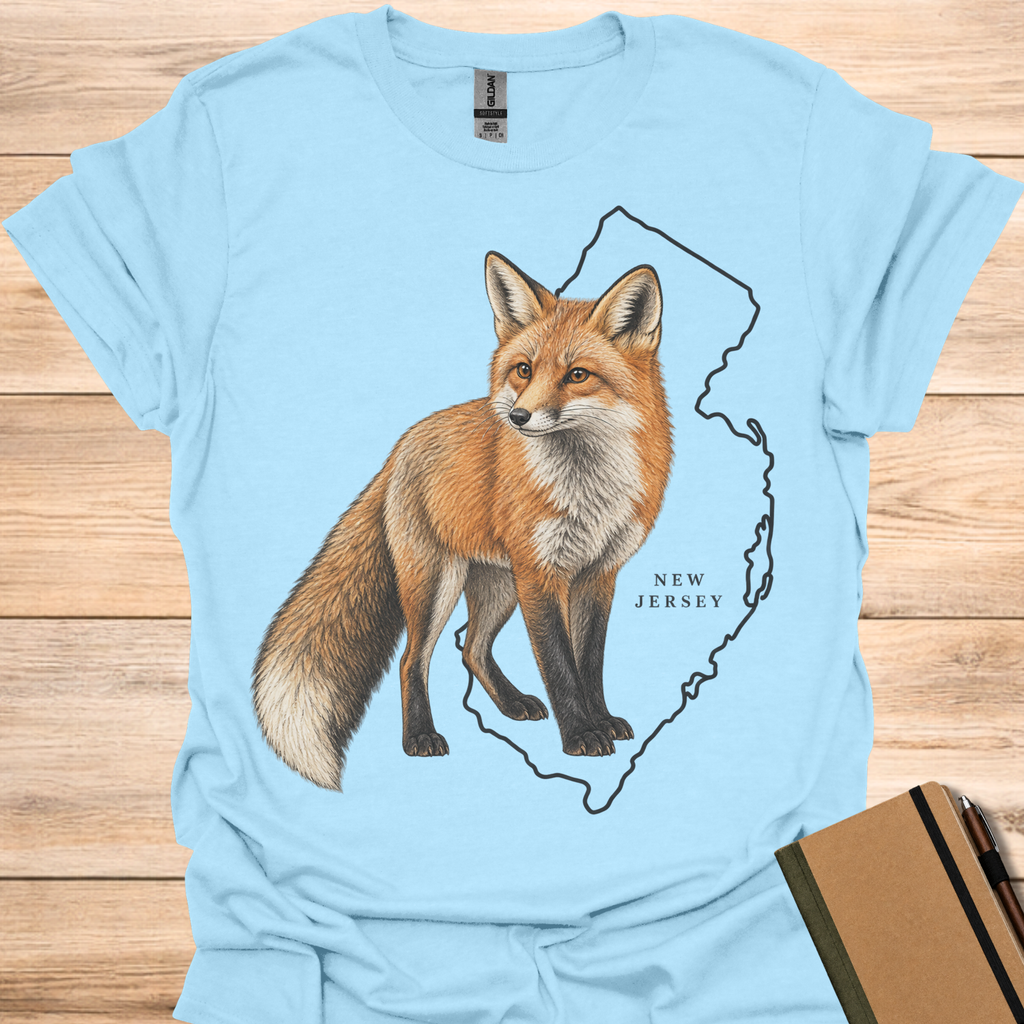 New Jersey Red Fox - Light Blue