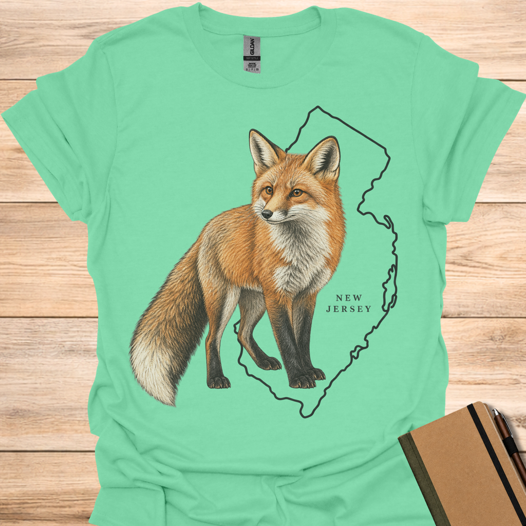 New Jersey Red Fox - Mint Green