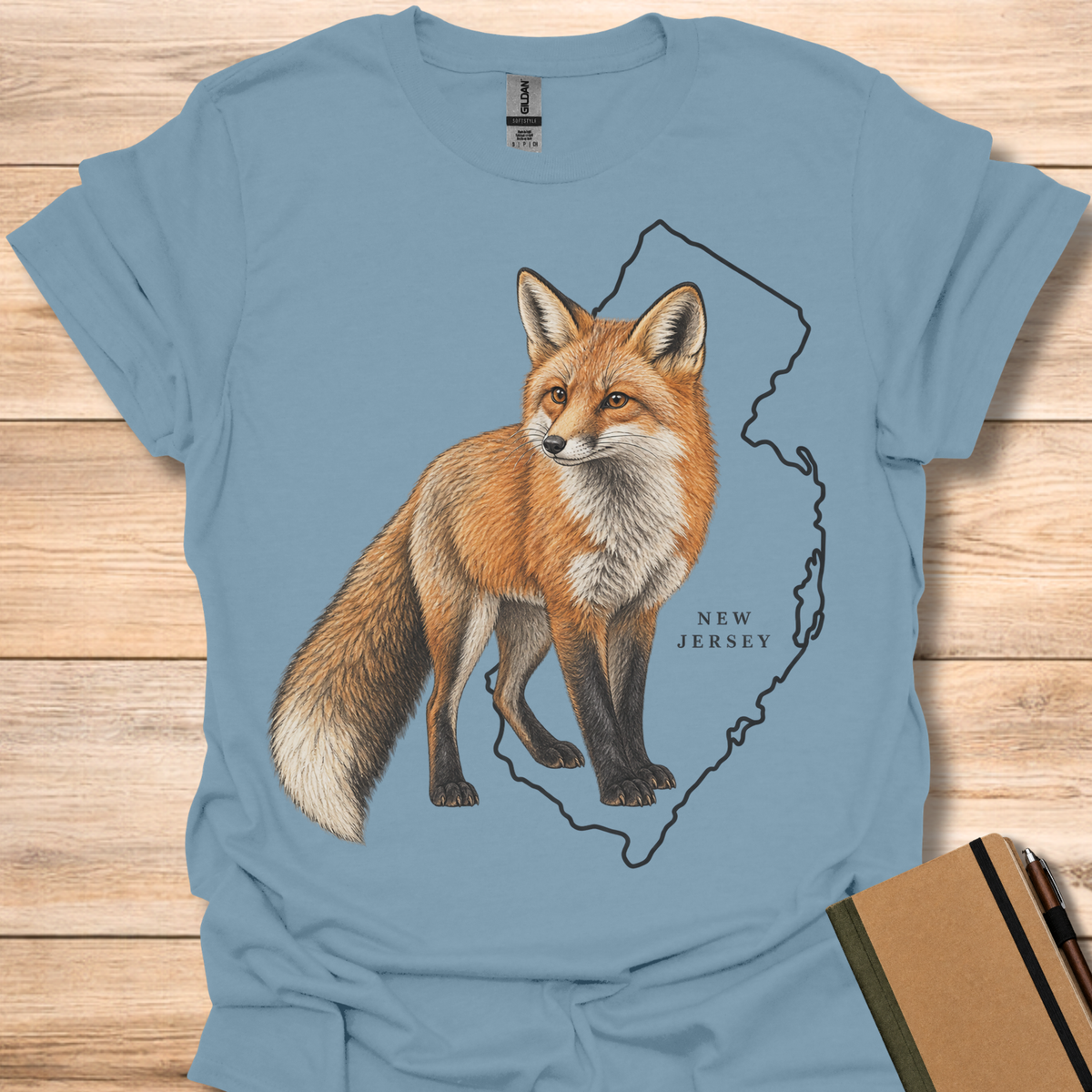 New Jersey Red Fox - Stone Blue