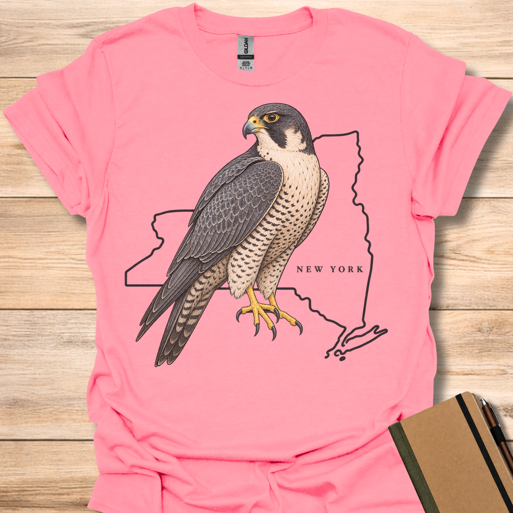 New York Peregrine Falcon - Coral Silk