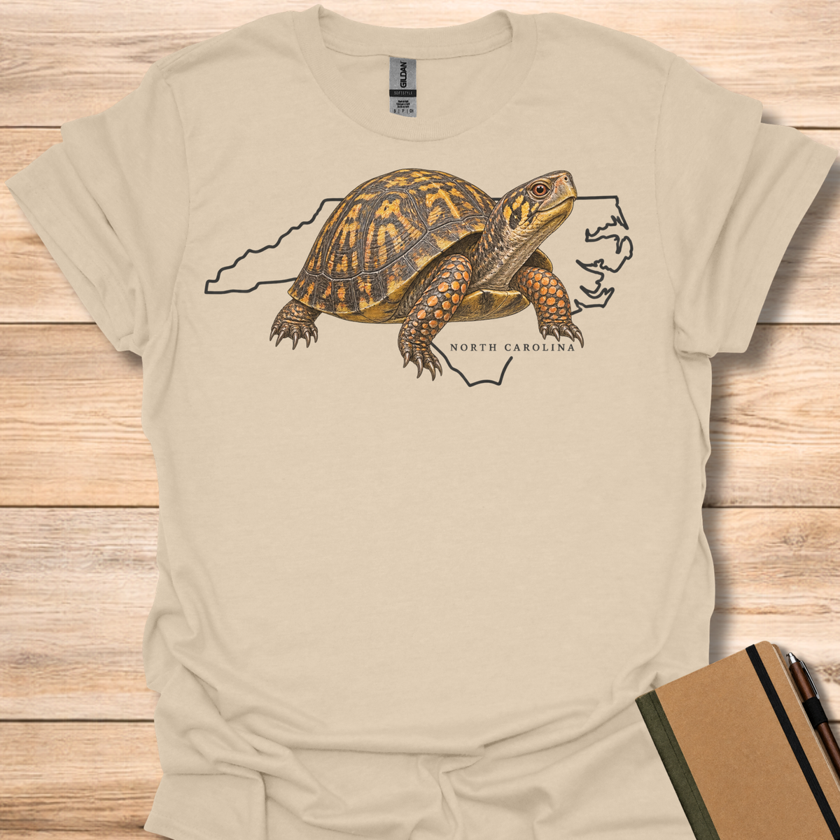 North Carolina Eastern Box Turtle - Sand