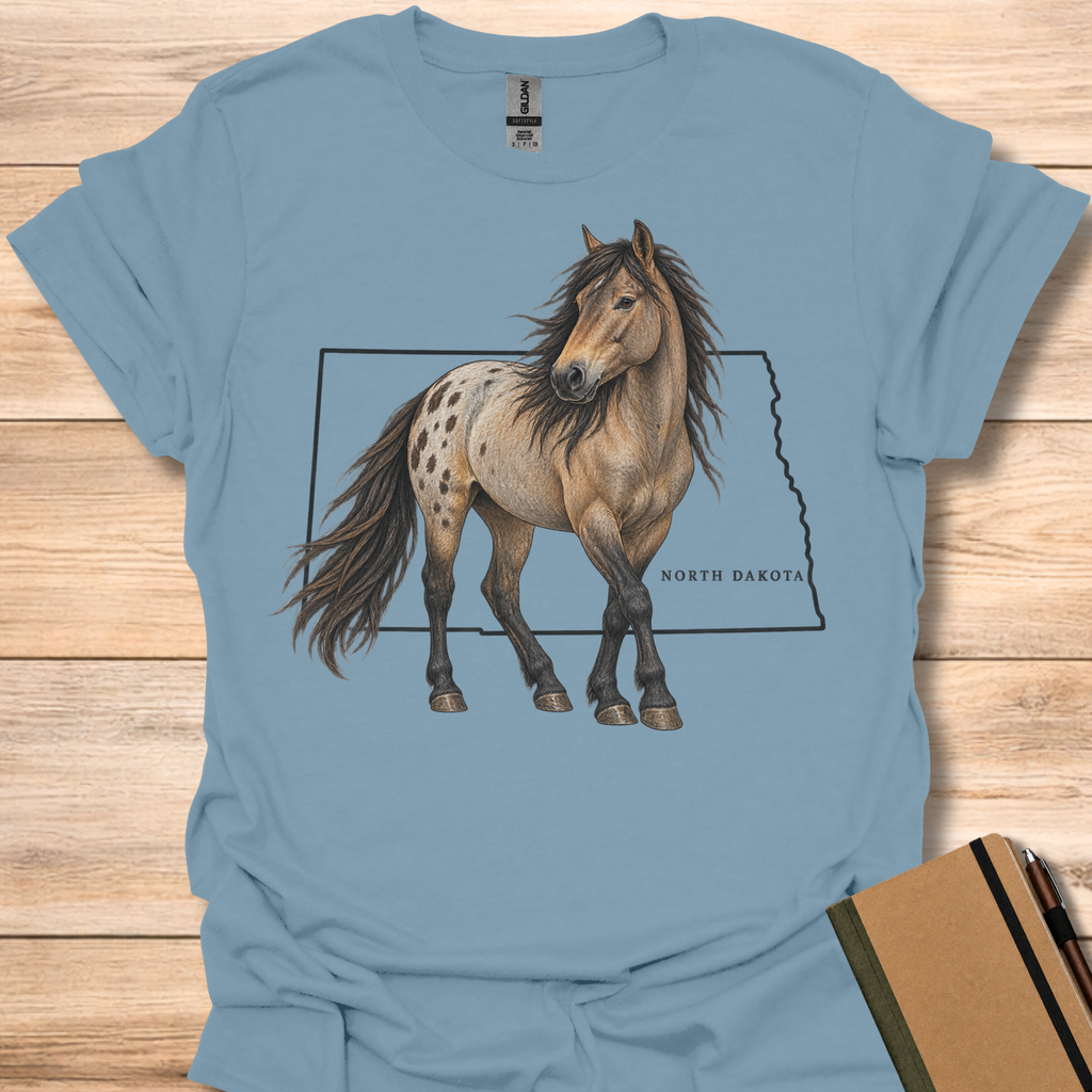 North Dakota Nokota Horse - Stone Blue