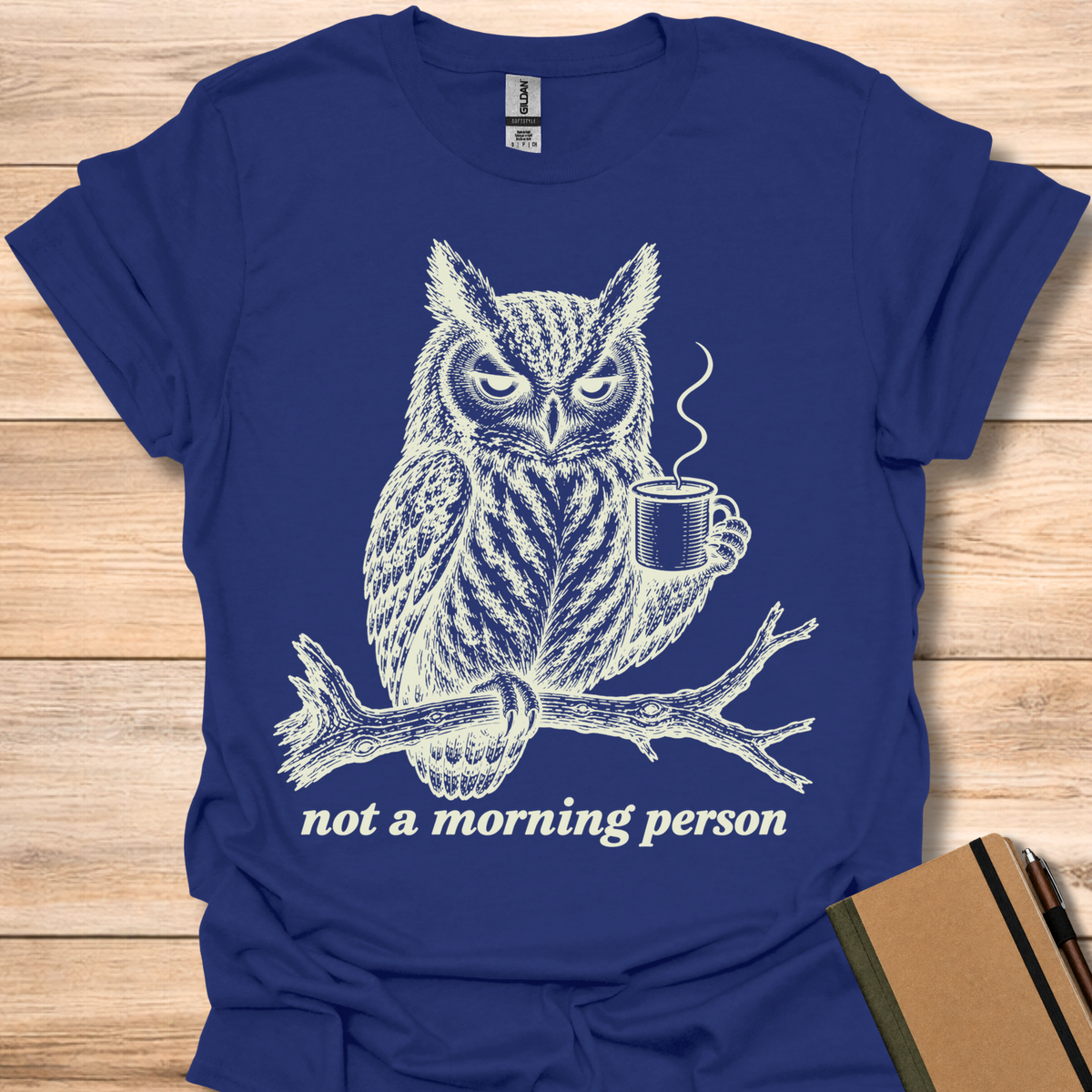 Not A Morning Person - Navy