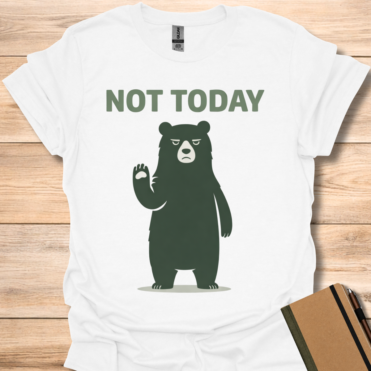 Not Today - White