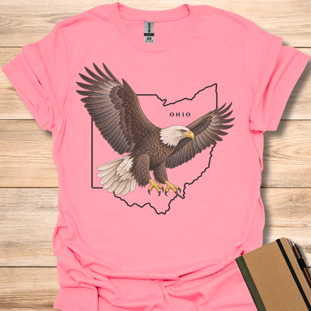 Ohio Bald Eagle - Coral Silk