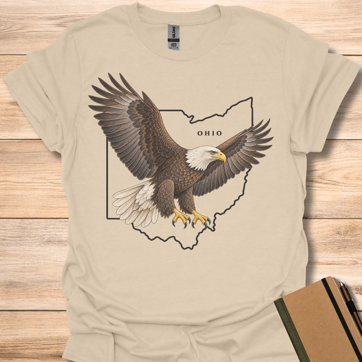 Ohio Bald Eagle - Sand