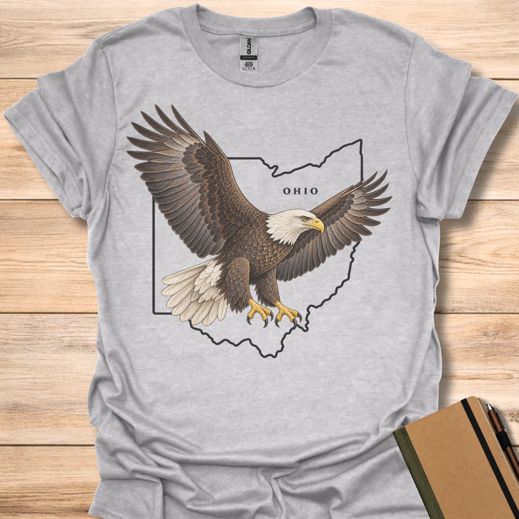 Ohio Bald Eagle - Sport Grey