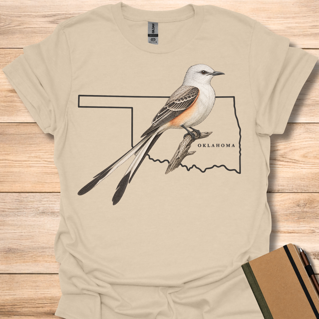 Oklahoma Scissor Tailed Flycatcher - Sand