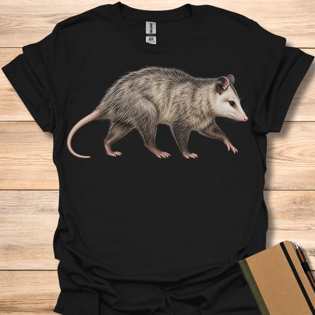 Opossum Portrait - Black