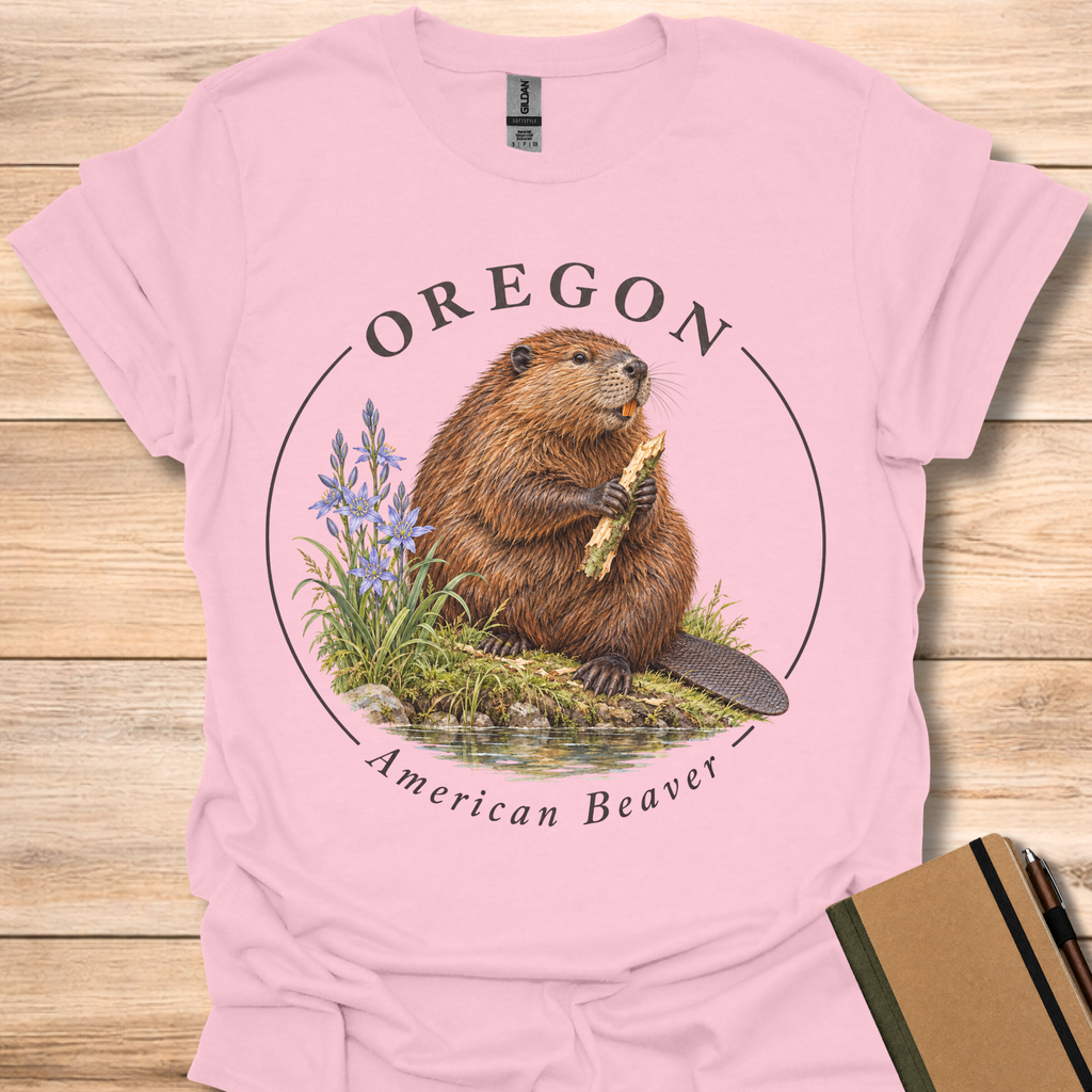 Oregon American Beaver - Light Pink
