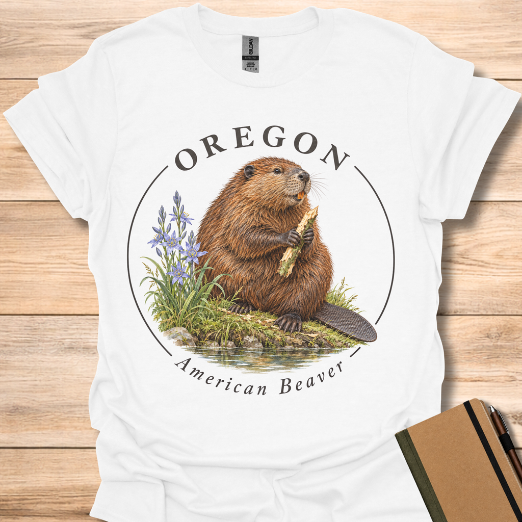 Oregon American Beaver - White