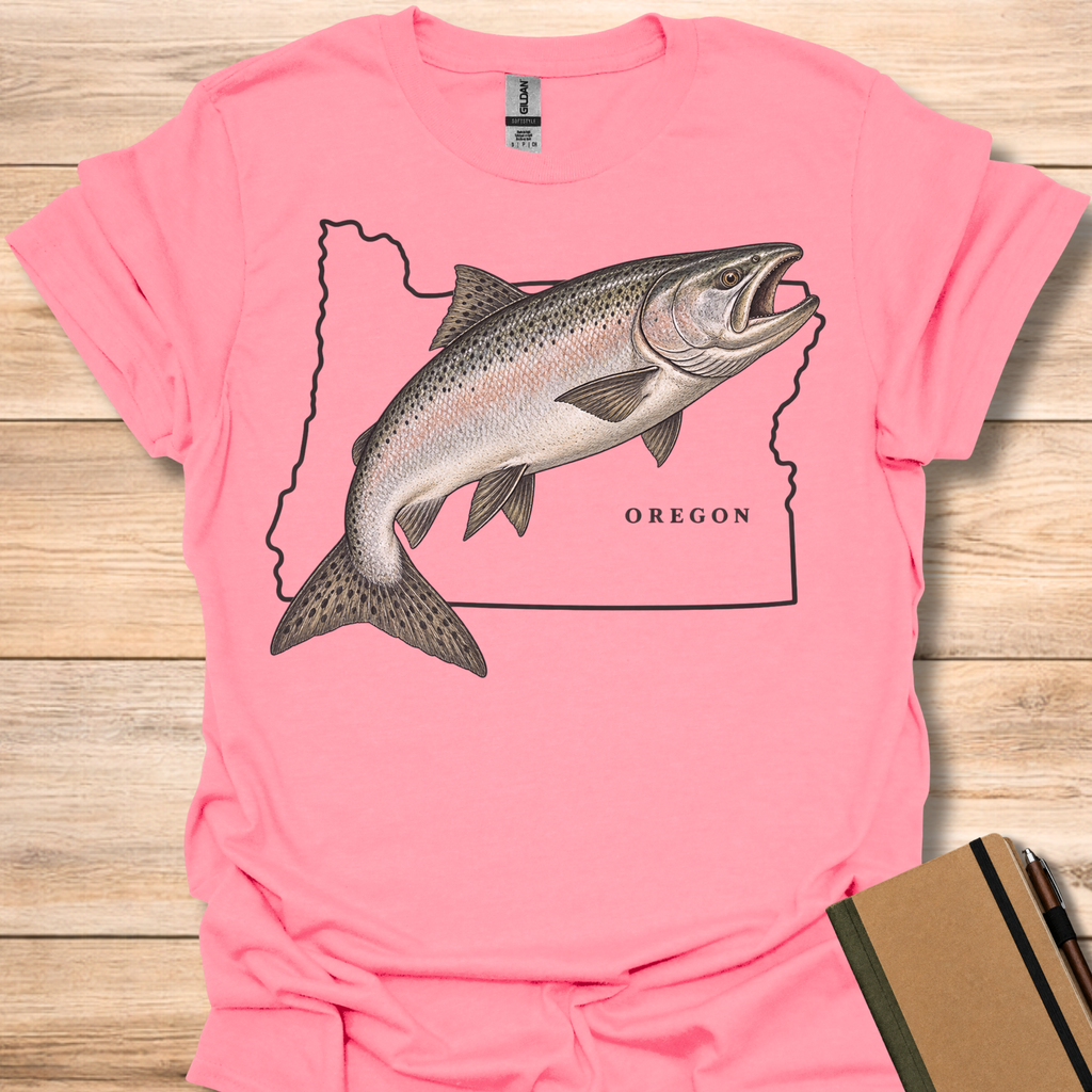 Oregon Salmon - Coral Silk