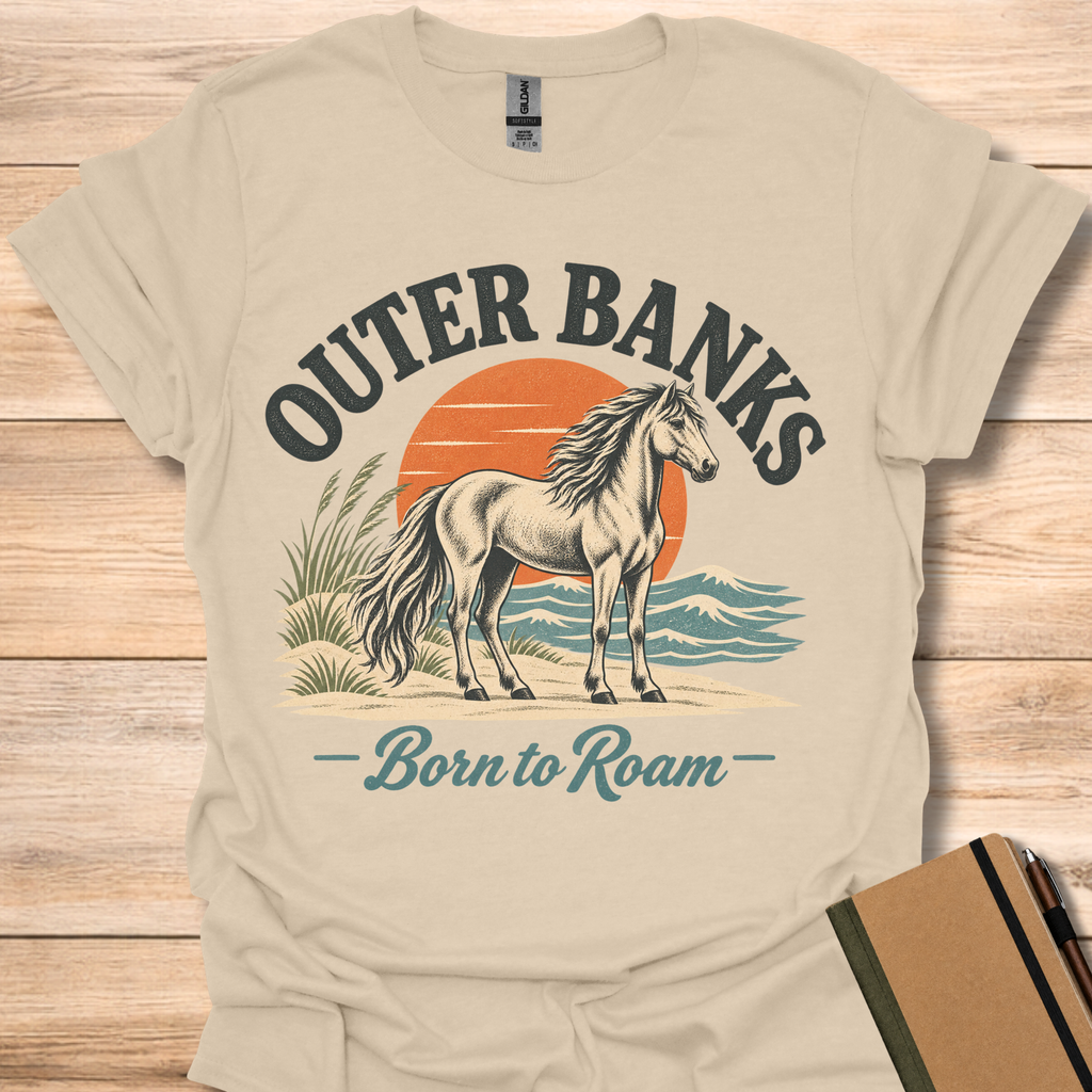 Outer Banks Born To Roam - Sand