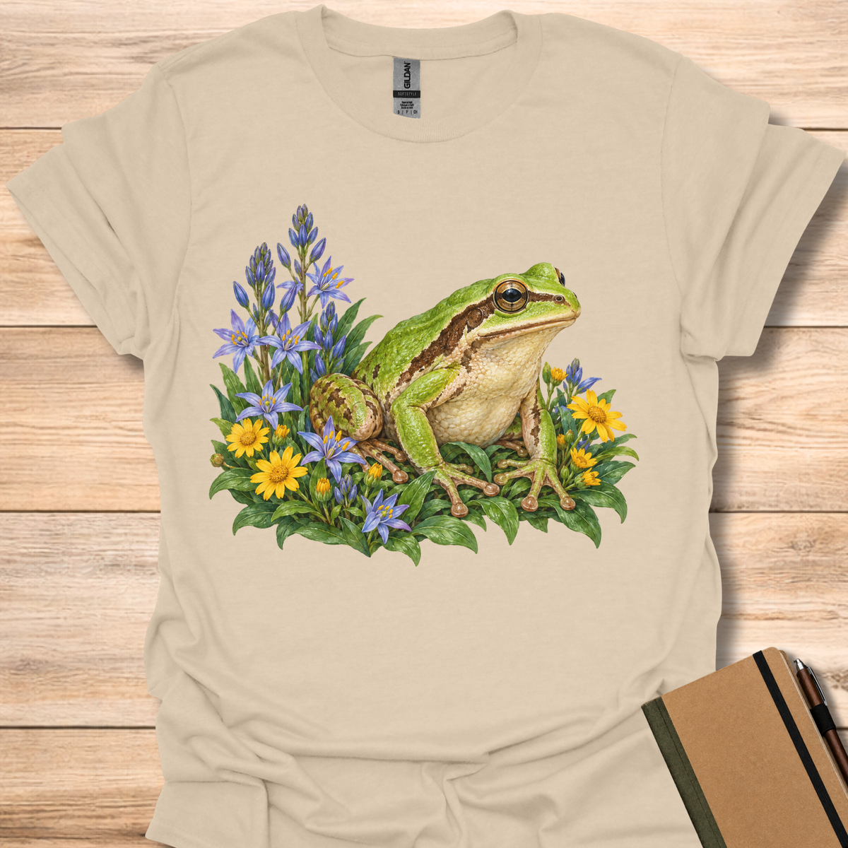 Pacific Chorus Frog In Camas - Sand