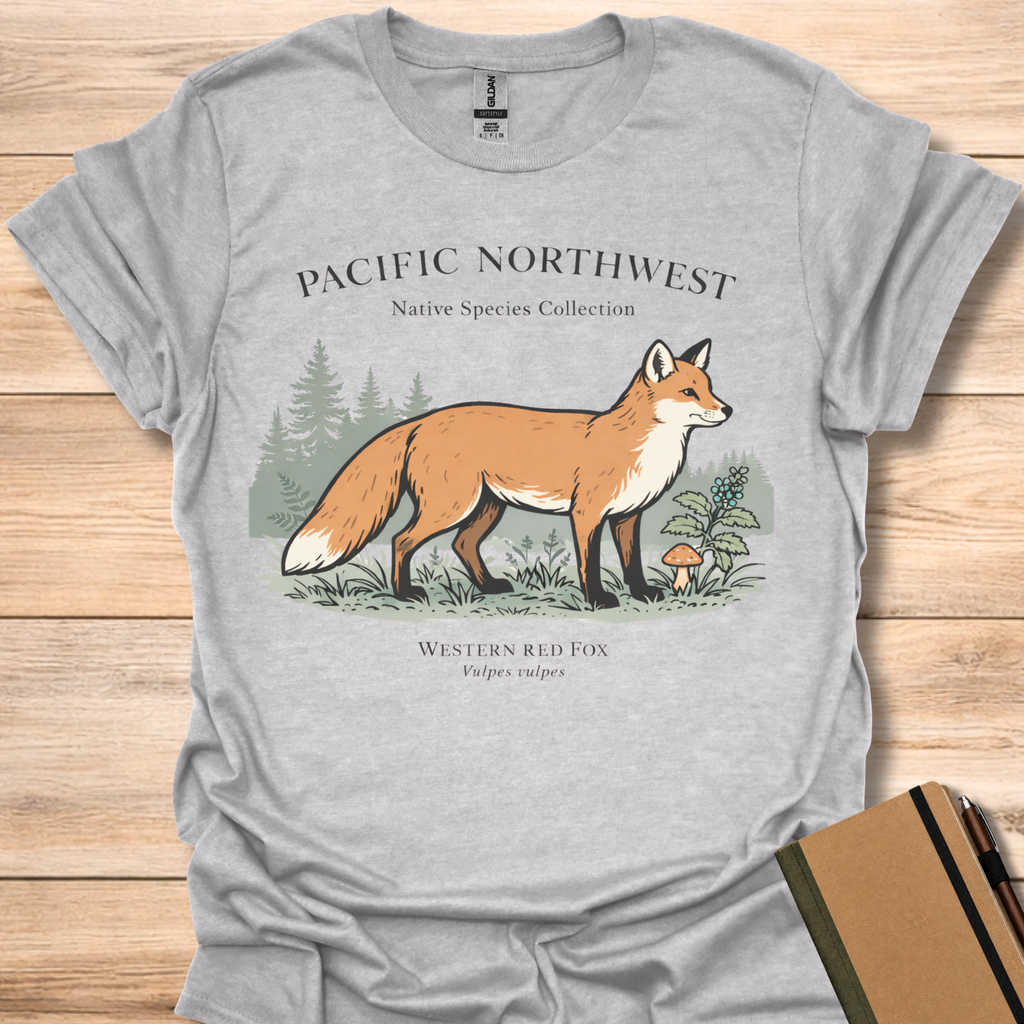 Pacific Northwest Native Species Collection Western Red Fox - Sport Grey