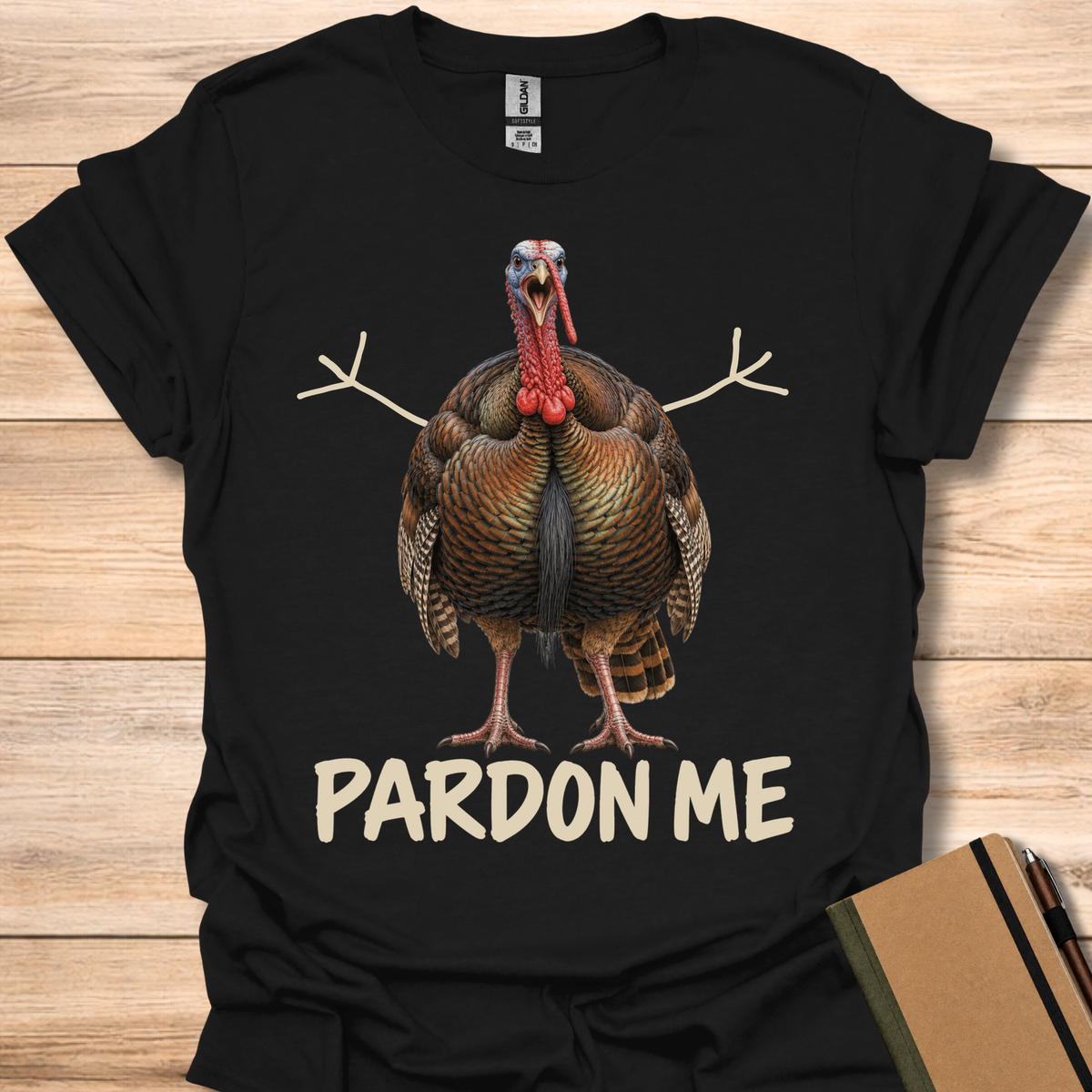 Pardon Me Turkey - Black