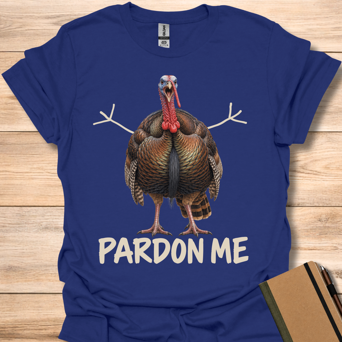 Pardon Me Turkey - Navy
