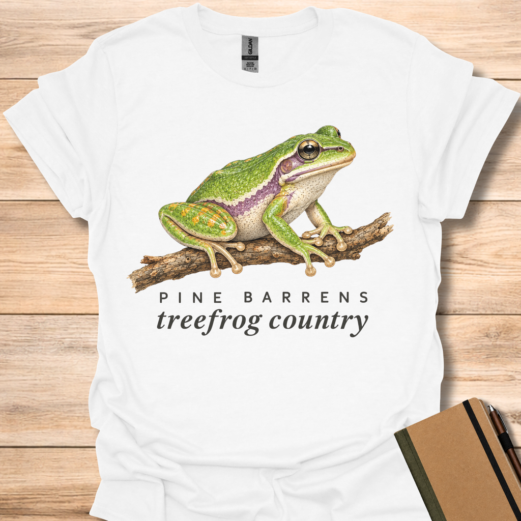 Pine Barrens Treefrog Country - White