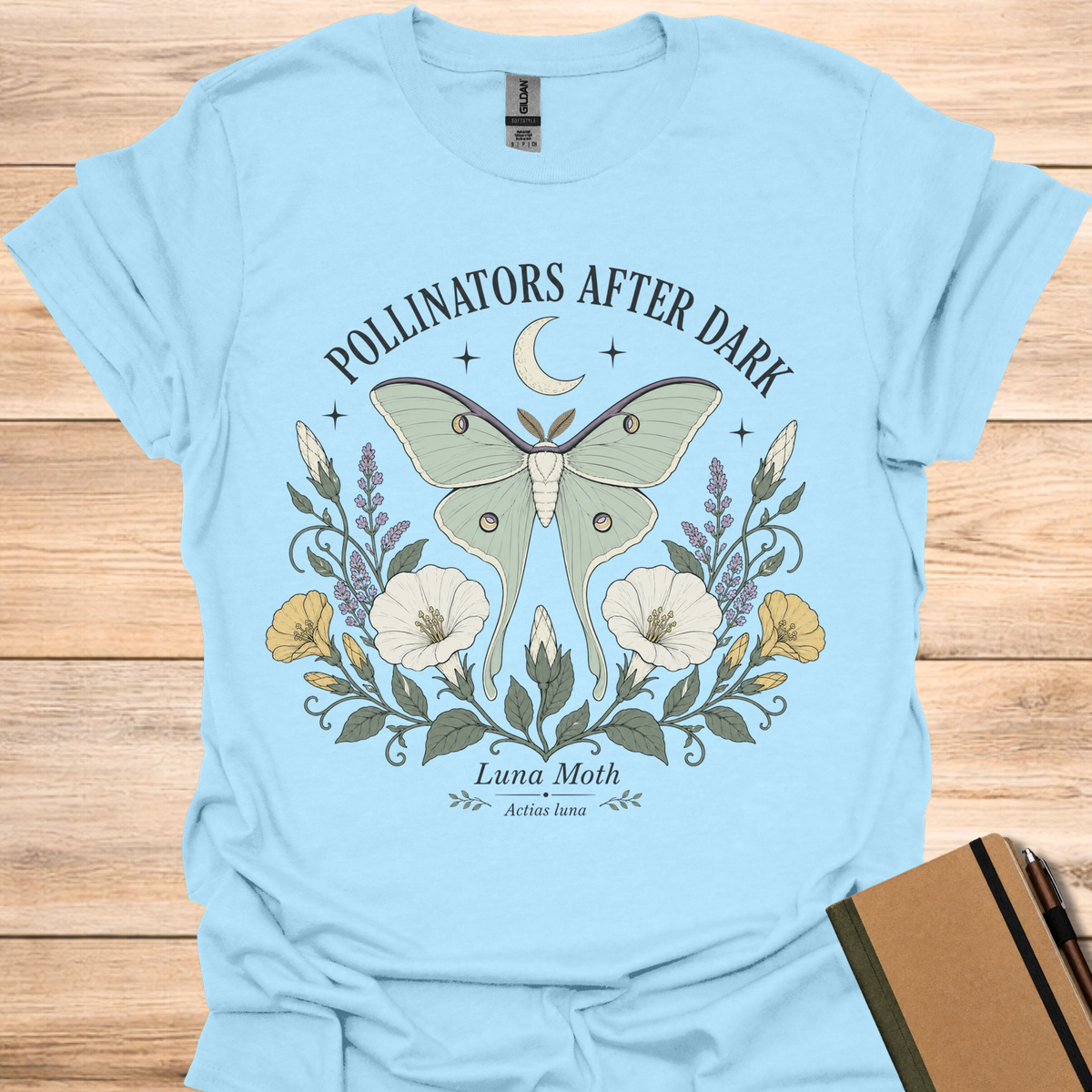 Pollinators After Dark - Light Blue