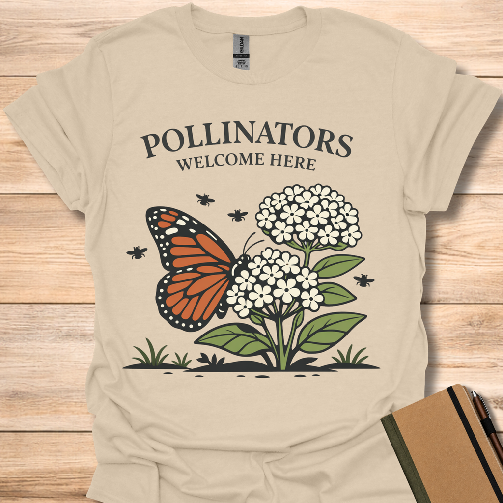 Pollinators Welcome Here - Sand